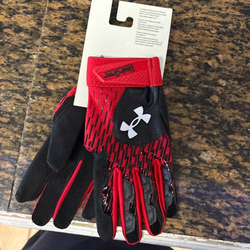Large Under Armour Batting Gloves (New)
