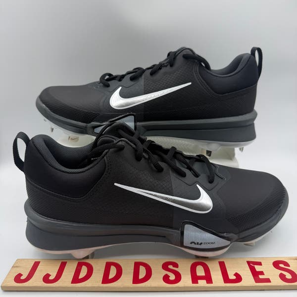 Nike Force Zoom Trout 9 Pro 'Black Metallic Sliver' FB2907-003