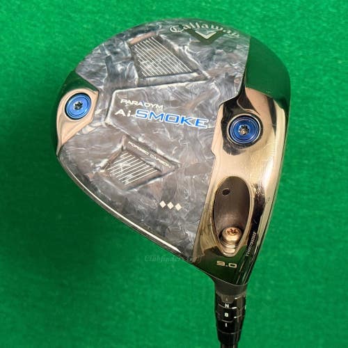 Callaway Paradym Ai Smoke Triple Diamond 9 Driver Ventus Black 6-S Stiff w/ HC