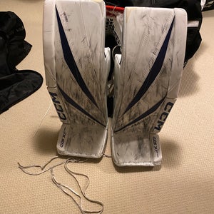 34" 2025 CCM Axis XF Pro Goalie Leg Pads (Used)