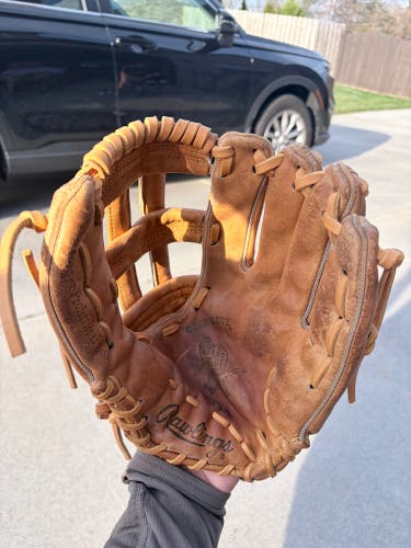 Horween Rawlings Heart of the Hide pro205 RH Baseball Glove 12.75" (Used)