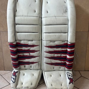 36" 2010 Brian's Zero G Goalie Leg Pads Pro Stock (Used)
