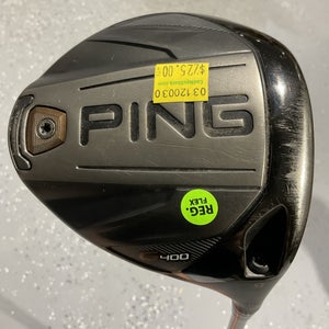 Ping G400 9 Driver 45" PING TOUR 2.0 65 Regular Flex Graphite Shaft MRH