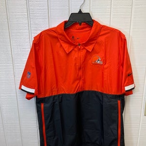 Nike NFL Cleveland Browns Dri-Fit On Field Team Issued Windbreaker Men’s Medium