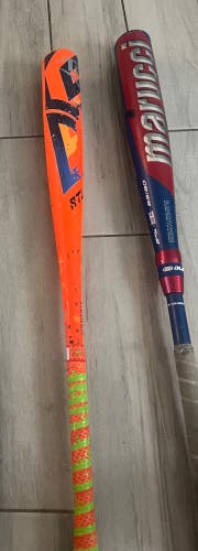 Louisville Slugger Atlas 32″ + Marucci CAT9 33″ – BBCOR Bats Combo