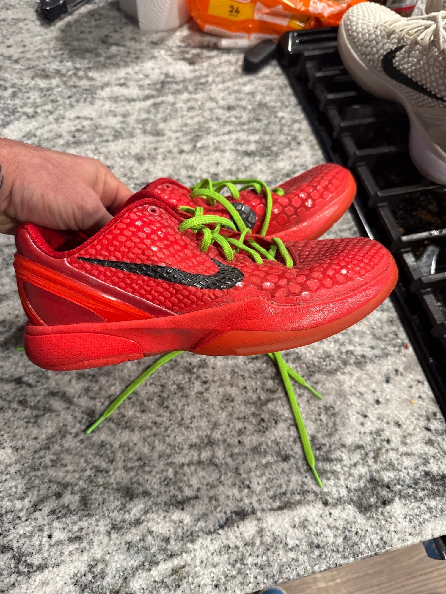 nike kobe 6 kids red