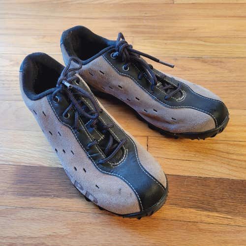 SHIMANO SH-MT22 SPD SUEDE CYCLING Shoes US 6.7 / EU 40