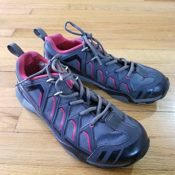 Shimano Womens Cycling Biking Shoes Cleats Red Black SH-WM34 US 8.5 EU 41