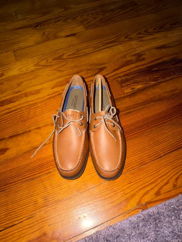 Brand New Men’s Sperry Top-Sider Leeward 2 Eye Boat Shoe Size 12 Classic Brown