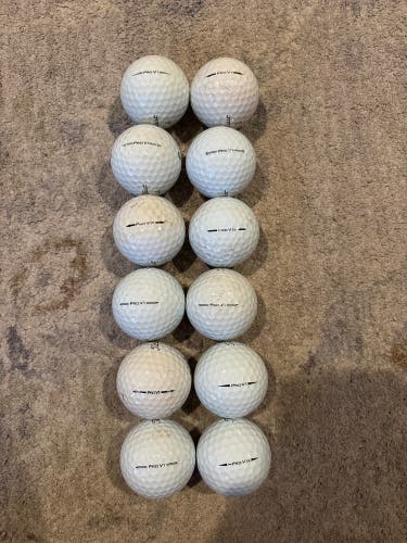 Titleist Pro V1 Balls 12 Pack (1 Dozen) (Used)