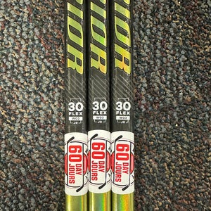 3 pack Warrior Alpha LX3 Pro Right Handed Hockey Stick W03 30 Flex (New)