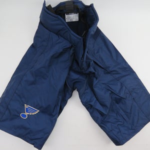 CCM St. Louis Blues NHL Pro Stock Hockey Player Girdle Pant Shell Large +2 9K