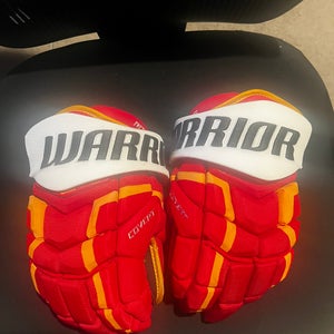 Warrior Covert Pro Stock Hockey Gloves 15" - Brett  Ritchie - Calgary Flames (New)