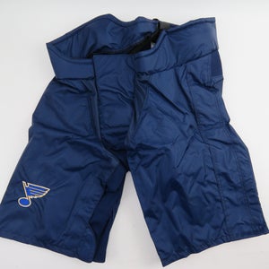 CCM St. Louis Blues NHL Pro Stock Hockey Player Girdle Pant Shell Large +1 9K
