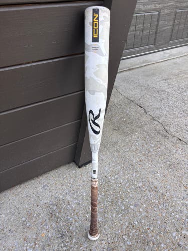 2025 Rawlings Icon Composite USSSA Certified Bat (-5) 25 oz 30" (Used)