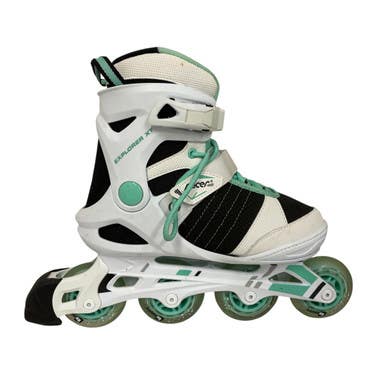 Used Pacer EXPLORER XT Senior Rec Fitness Skates White Senior 8 11406-S000109643