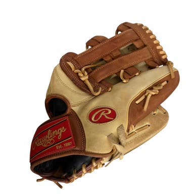 Used Rawlings GG ELITE BB/SB Glove RH Throw Tan 12 3/4" 11406-S000109667