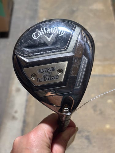 Women's Callaway Great Big Bertha 3 Wood | UST Mamiya Helium 4F1 Ladies Flex Shaft 43.5"