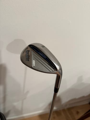 Men's 2024 Tour Edge Hot Launch C524 VIBRCOR Right Handed Wedge Regular Flex 60 Degree Steel Shaft (