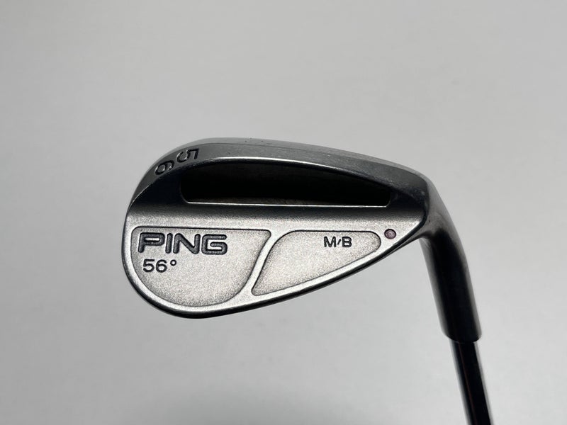 Ping MB Sand Wedge SW 56* Maroon Dot 5* Up Extra Stiff RH Midsize Grip +1''