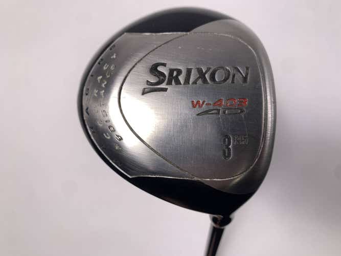 Srixon W-403 AD 3 Fairway Wood 14.5* SV-3000 59g Regular Graphite Mens RH