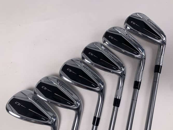 TaylorMade Qi HL Iron Set 6-PW+GW Fujikura Speeder NX 50g Senior RH