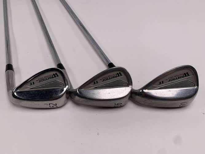 Warrior TE Wedge Set 52* 56* 60* Wedge Steel Mens RH