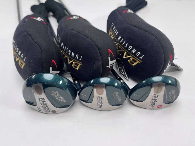 Tour Edge Tungsten Beta Titanium Driver Wood Set DR 3 5 | 10* 14* 19*  Reg RH HC