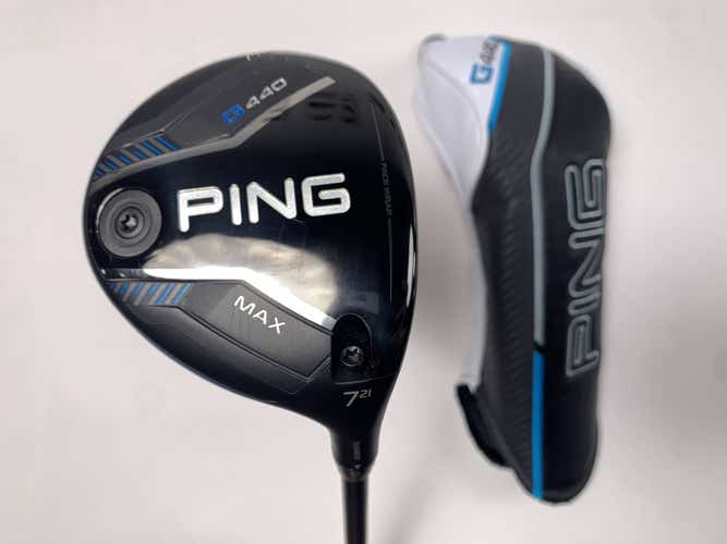 Ping G440 MAX 7 Fairway Wood 21* Alta CB 65g Regular Graphite Mens RH HC