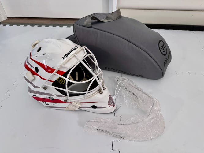 Warrior R/F1 Pro Goalie Mask, Senior L/XL (Used)