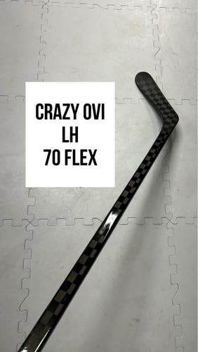 Senior(1x)Left OVI 70 Flex (P08) PROBLACKSTOCK Unbranded Blackouts Pro Stock Hockey Sticks