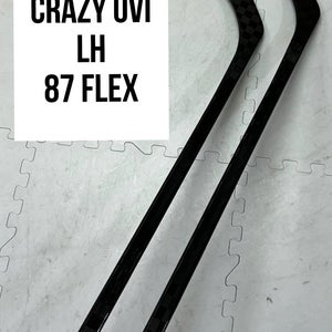 Senior(2x)Left OVI 87 Flex ProBlackStock™ Toe Pattern Unbranded Blackouts Pro Stock Hockey Sticks