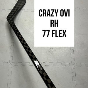 Senior(1x)Right OVI 77 Flex (P08) PROBLACKSTOCK Unbranded Pro Stock Hockey Sticks
