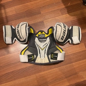 Large Youth Bauer Supreme S170 Shoulder Pads (Used)