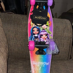Rainbow High Sakar International Inc. Girls Skateboard Brand New With Tags Deck.