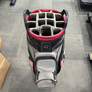 Used Taylormade 14 WAY STAND BAG Mens Stand Bag Grey 11614-S000231840