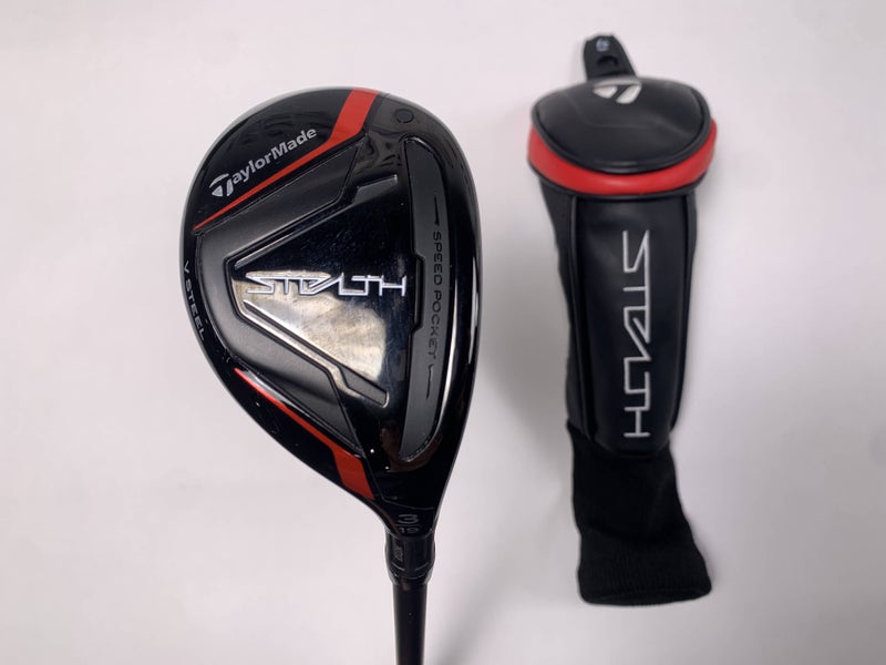 TaylorMade Stealth Rescue 3 Hybrid 19* Kai'li 85g Stiff Graphite Mens RH HC