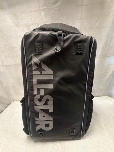 Used All-Star MVP PRO SERIES BATPACK BB/SB Player Backpack Black 11490-S000269425
