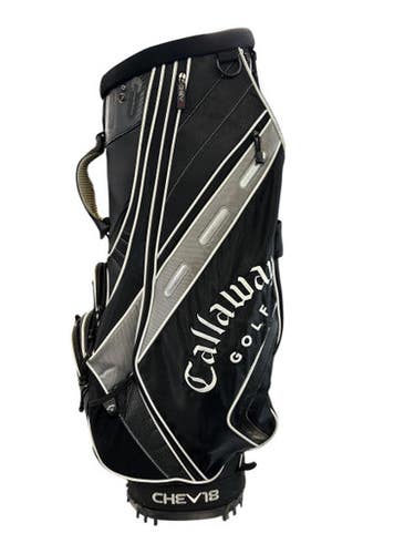 Used Callaway BLACK AND GRAY Mens Cart Bag None 11850-S000023566