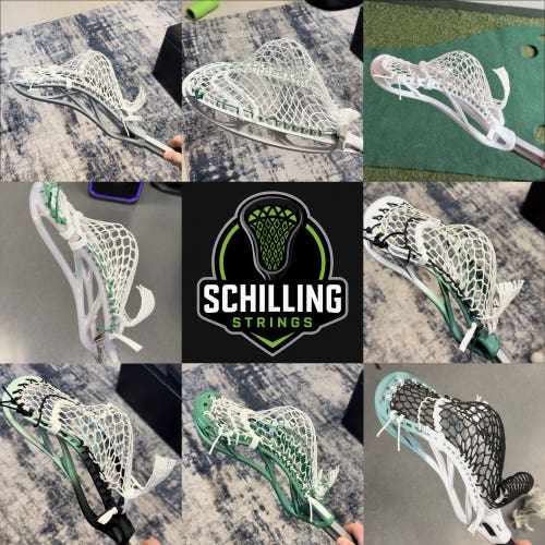 Professional Lacrosse String Service READ DESCRIPTION