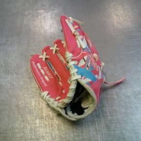 Used Rawlings REMIX BB/SB Glove LH Throw Pink 9" 11339-S000199462