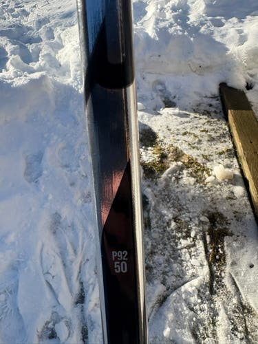 Intermediate Bauer Vapor Hyperlite 2 Left Hand Hockey Stick P92 50 Flex (Used)