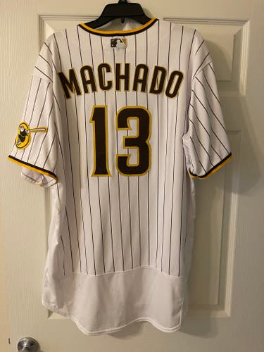 San Diego Padres Machado Home Authentic Nike Jersey size 48(Used)