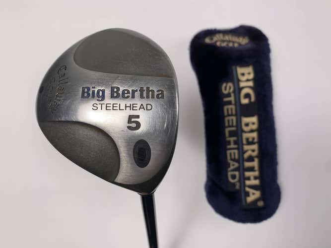 Callaway Steelhead 5 Fairway Wood 18* RCH 99 Regular Graphite Mens RH HC