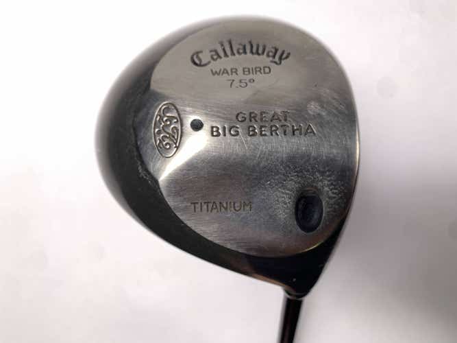 Callaway Original Great Big Bertha Driver 7.5* Grafalloy Regular RH