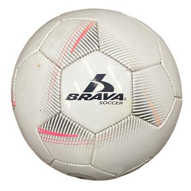 Used Brava SOCCER BALL All Size Soccer Ball White 5 11760-S000088724