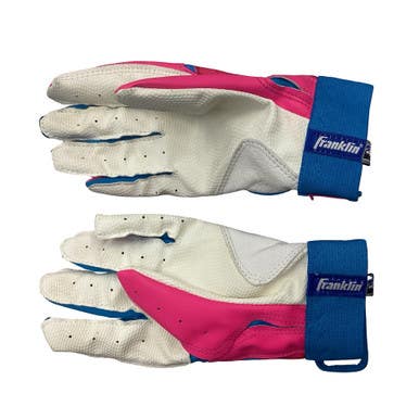 Used Franklin BB/SB Batting Gloves Pink SM 11760-S000088698