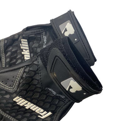 Used Franklin BB/SB Batting Gloves Black SM 11760-S000088699