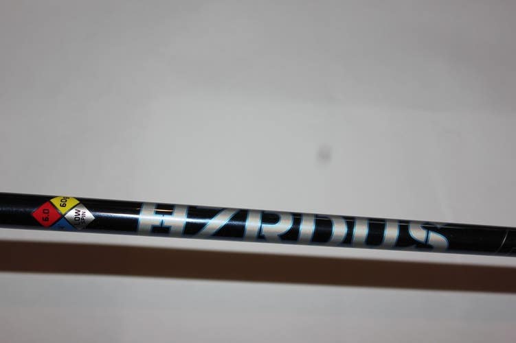 PROJECT X HZRDUS SMOKE BLUE RDX PVD 6.0 60g DRIVER SHAFT - STIFF - TAYLORMADE
