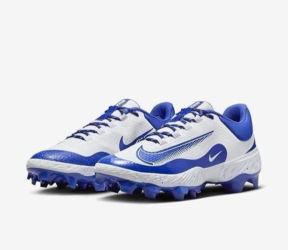 Nike Alpha Huarache Elite 4 Low MCS Baseball Cleats Men's 9 FD6255-106 NEW